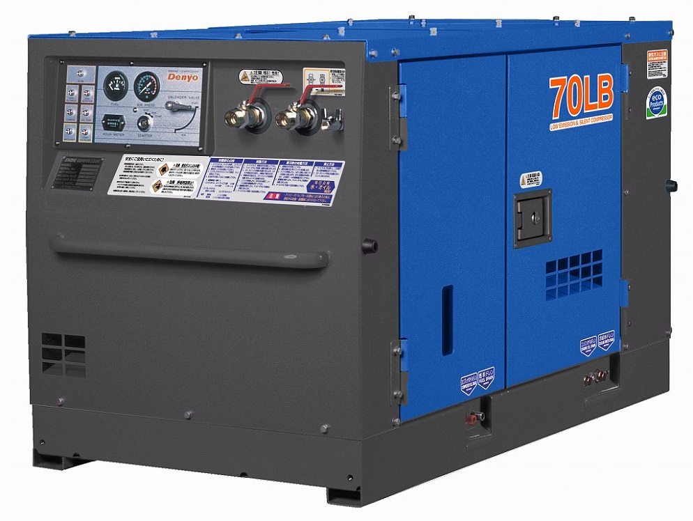 コンプレッサー　７０Ｓ　３次排ガス対応　ＤＩＳ－７０ＬＢ